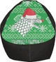 Крісло груша Christmas is coming Колір: Чорний, Розмір: S - зображення 4