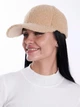 Плюшевая кепка без логотипа Барашек One-size 55-59 см Персиковый - изображение 3