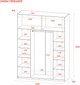 Шкаф-купе Doros G-Caiser 2 зеркала 180х60х240 см Белый (42005019) - изображение 5