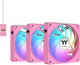 Zestaw wentylatorów Thermaltake CT140 EX ARGB Sync (3-Fan Pack) Pink (CL-F221-PL14PK-A) - obraz 1