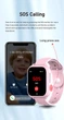Смарт годинник-телефон дитячий Wonlex CT25 з відеодзвінком WI-FI GPS SIM-карта Pink (18357) - зображення 9