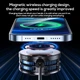 Кулер для телефону та планшета MEMO CX08 Wireless Charge Blue (18516-hbr) - зображення 2