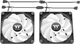 Zestaw wentylatorów Thermaltake CT140 Reverse ARGB Sync (2-Fan Pack) Black (CL-F174-PL14SW-A) - obraz 4