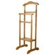 Напольная вешалка из натурального дерева, двойная (ольха) - изображение 1