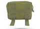 Тактична сумка під кріплення MOLLE Outdoor Tactics K2, підсумок для телефону. Зелений. - зображення 4