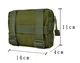 Тактична сумка під кріплення MOLLE Outdoor Tactics K2, підсумок для телефону. Зелений. - зображення 5