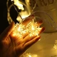 Гирлянда новогодняя «Снежинки» 3 м, 20 LED, тёплый белый свет, на батарейках - изображение 5