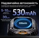 Умные Smart часы TANK X5 - GPS противоударные водонепроницаемые Military Titanium (001438801) - изображение 5