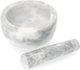 Ступка кухонна Homla Marble мармурова Біла 12 см (5904183812021) - зображення 3