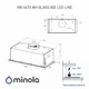 Комплект Minola: Вытяжка полновстраиваемая HBI 6473 WH GLASS 800 LED Line + Запасной алюминиевый фильтр 0095 - изображение 15