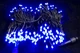 Светодиодная гирлянда уличная на елку нить с мерцанием 20 метров Синяя 200 LED Laplandia от сети каучуковый провод (B.01.7B.200.F+) - изображение 1