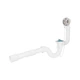 Сифон для ванны Lidz (WHI) 60 03 V001 00 прямоточный (выход 50 мм) - изображение 1