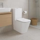 Унитаз-компакт Qtap Crow безободковый с сиденьем Soft-close QT05222170W - изображение 3