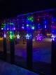 Светодиодная гирлянда на штору бахрома мульти 3 м 138 LED от сети Звезды ( m.02.5Т.138+S) - изображение 1