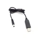 Кабель USB-DC для роутера 12V, питание от PowerBank, преобразователь 5V в 12V, разъем DC 5.5x2.1 - изображение 3