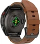 Смарт-годинник Garmin Fenix 8 Pro 47 mm AMOLED Carbon Gray DLC Titanium with Chestnut Leather Band (010-03198-40) - изображение 2