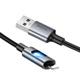 Кабель для зарядки та передачі даних HOCO U144, USB-A – Lightning, 2.4A, 1.2 м - зображення 2