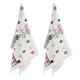 Подарунковий набір рушників Ardesto Christmas Tree ART3863HTB кухонні 2 шт 38×63 см бавовна - зображення 3