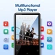 MP3 плеер JNN C6 2.4" Hi-Fi 8Gb металлический со встроенным динамиком Dark Grey - изображение 2