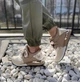 Кроссовки женские GINA ORIGINAL 6986, натуральная кожа, 37 беж/золото (4299) - изображение 3