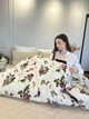 Одеяло полуторное стеганое зимнее из овечьей шерсти Leri Max 21487 145х210 см - изображение 10