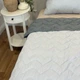 Одеяло полуторное двустороннее летнее из холофайбера Leri Max 21538 150х210 см графитовое - изображение 5