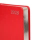 Дневник-деловая записная книжка А6 Leo Planner датированный 2026 "City", твердая, красная, 352 страницы (252675) - изображение 2