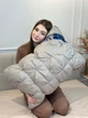 Подушка тесто из из полиефирного волокна Hotel pillow 19535 50х70 см серая - изображение 9