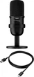 Микрофон HyperX SoloCast USB конденсаторный, кардиоидный, кнопка отключения звука, черный (HX-MICSC-BK) - изображение 4