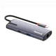 Порт-репликатор ColorWay Docking Station USB-C 6-в-1 Type C PD 100W/USB3.0х3/USB2.0/RJ45 (CW-HUB03) - изображение 1