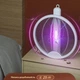 Электрическая мухобойка ракетка против насекомых, комаров с LED освещением круглая White - изображение 3