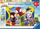 Puzzle Ravensburger Marvel Spidey and his Amazing Friends 2 × 24 elementy 5729 (4005556057290) - obraz 1