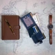 Гаманець чоловічий Visconti PM102 Leonardo c RFID (Black Blue) - изображение 5