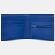 Чоловічий шкіряний гаманець Yoshi Y2378 (Black/Blue) - изображение 2