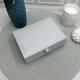 Шкатулка для украшений 17x12х5,5 см Серая - изображение 5