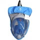 Маска для подводного плавания, маска для снорклинга Easybreath Tribord Blue c креплением для камеры GoPro (Z066) - изображение 5