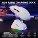 Мышь Attack Shark G3 PRO Игровая 2.4G/Bluetooth/Проводная, с зарядной док станцией, PixArt PAW3311 - Белый - изображение 13