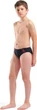 Плавки слипы для мальчиков Arena POSEIDONIA SWIM BRIEFS черный, коралловый Детский 140 см - изображение 3