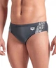 Плавки-сліпи для чоловіків Arena OPENINGS SWIM BRIEFS сірий, білий Чоловіки 105 - зображення 1