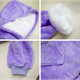 Толстовка плед із капюшоном та рукавами Huggle Hoodie Ultra Plush Blanket Плюшева кофта Плед із рукавами Oversize Фіолетовий - зображення 4