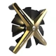 Кулер до корпусу Alseye X12 (Golden WK Push) (AS.04.03.0024) - изображение 2
