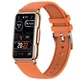 Смарт годинник, розумний годинник Smart Mioband Nano+ Orange, 2 ремінці ( Помаранчевий ) - изображение 1