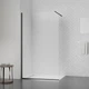 Душова перегородка Qtap Walk-In Standard BLM209.C8 90х200 см, скло Clear 8 мм, покриття CalcLess - зображення 6