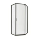 Душевая кабина Qtap Scorpio BLA10115-AC6 100x100 см, стекло Clear 6 мм, покрытие CalcLess без поддона - изображение 1