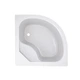 Душевой поддон Lidz KAPIELKA ST80x80x41 см с панелью - изображение 1