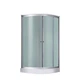 Гидромассажный бокс Lidz Tani SBM90x90.SAT.LOW.FR, стекло Frost 4 мм - изображение 1