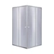 Душевая кабина Lidz Wawel SC80x80.SAT.LOW.GR, стекло тон. 4 мм + Lidz Душевой поддон KAPIELKA ST80x80х14 - изображение 3