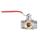 Thermo Alliance Standart Кран шаровой трехходовой 1/2"ВВВ SD310W15 - изображение 1