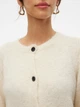 Кардиган с примесью шерсти вязаный женский Vero Moda 10320496 XS Birch (5715607987900) - изображение 3