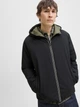 Куртка демисезонная с капюшоном двусторонняя мужская Jack & Jones 12278780 M Black (5715724884953) - изображение 2